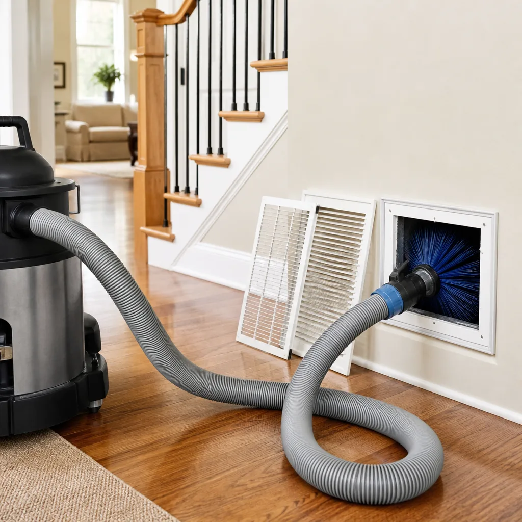 Whole-home duct cleaning